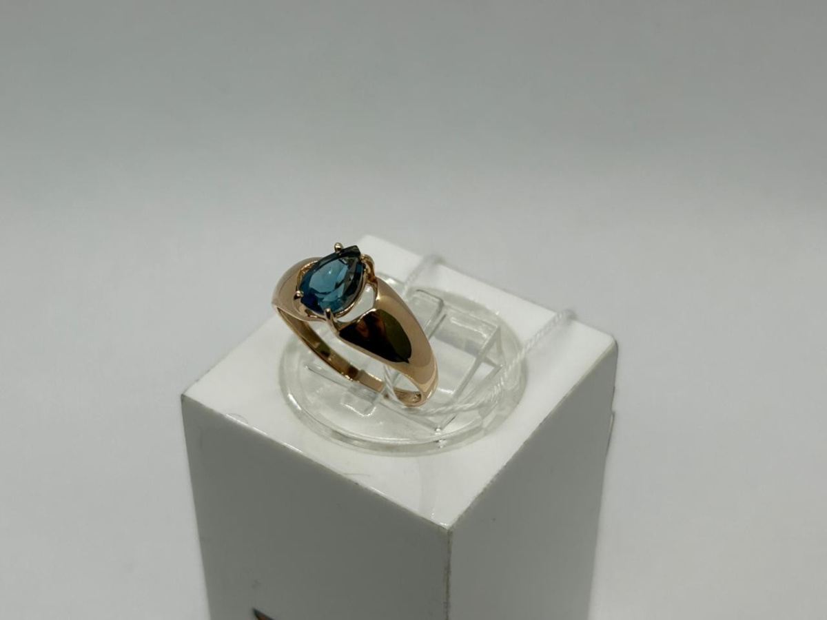 КОЛКМ585 КОЛЬЦО С КАМНЕМ (Au 585)