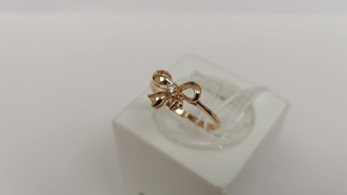 КОЛКМ585 КОЛЬЦО С КАМНЕМ (Au 585)