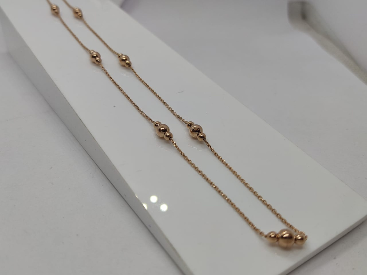 КОЛЬЕ БЕЗ КАМНЯ (Au 585)