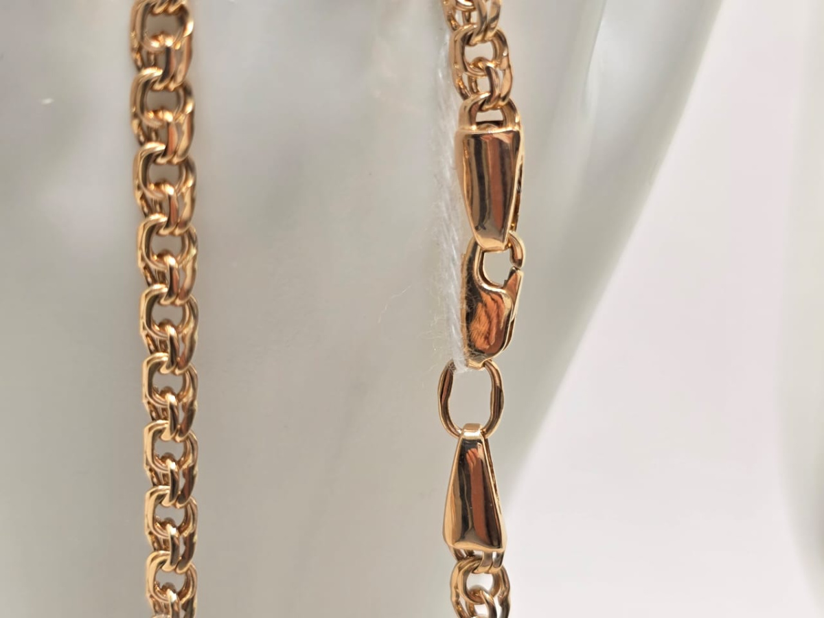 ЦЕПЬ ПОЛНОВЕСНАЯ Бисмарк (Au 585)