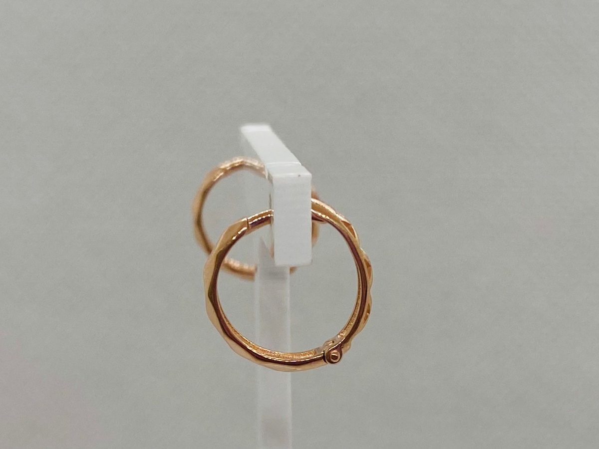 СЕРЬГИ КОНГО без камня (Au 585)