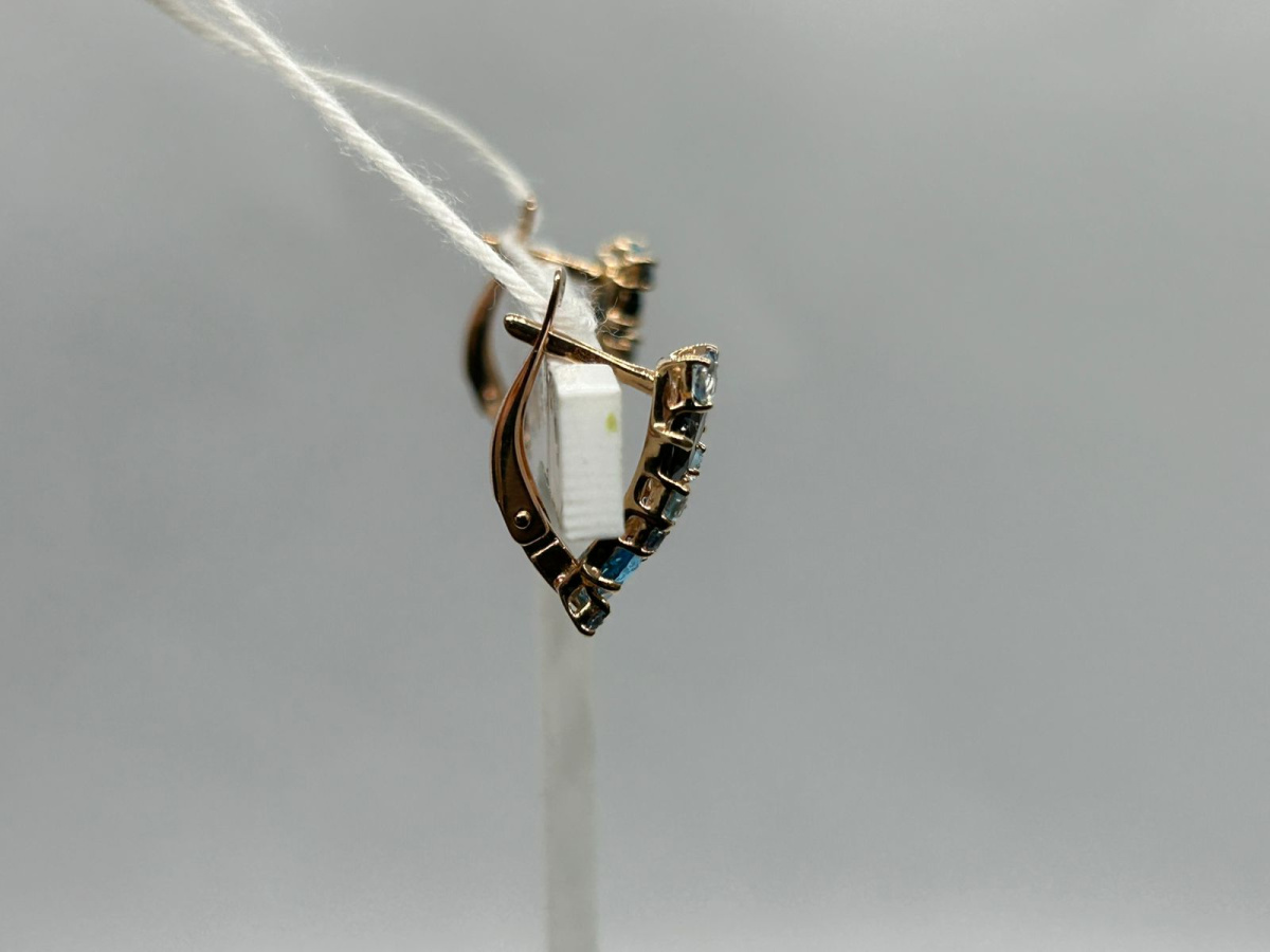 СКМИ585 СЕРЬГИ С КАМНЯМИ (Au 585) СКМИ585 СЕРЬГИ С КАМНЯМИ (Au 585)