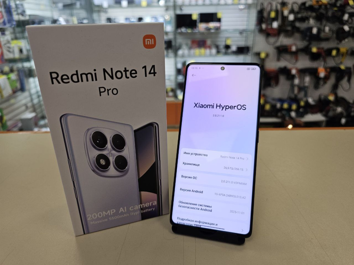 Смартфон Xiaomi Redmi Note 14 Pro 8/256
