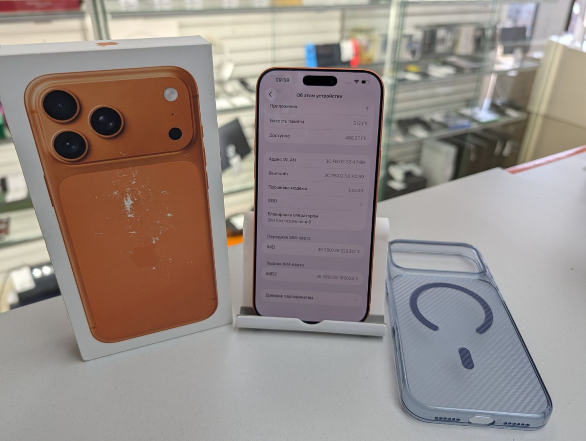 Смартфон Apple Iphone 17 Pro Max 512Gb