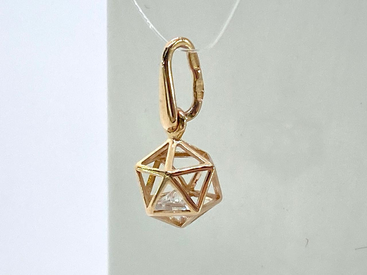 ПОДВЕСКА С КАМНЕМ (Au 585)