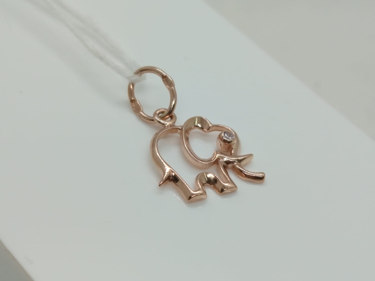 ПОДВЕСКА С КАМНЕМ (Au 585)