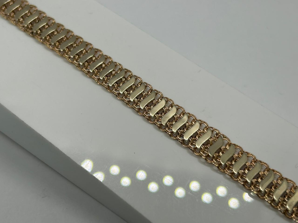 БРАСЛЕТ ПОЛНОВЕСНЫЙ Фантазия Au 585