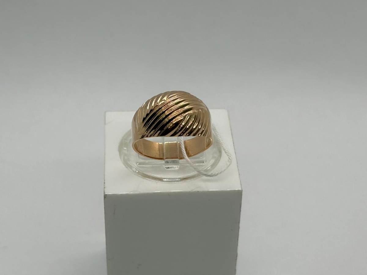 КОЛБКМ583 КОЛЬЦО БЕЗ КАМНЯ (Au 583)