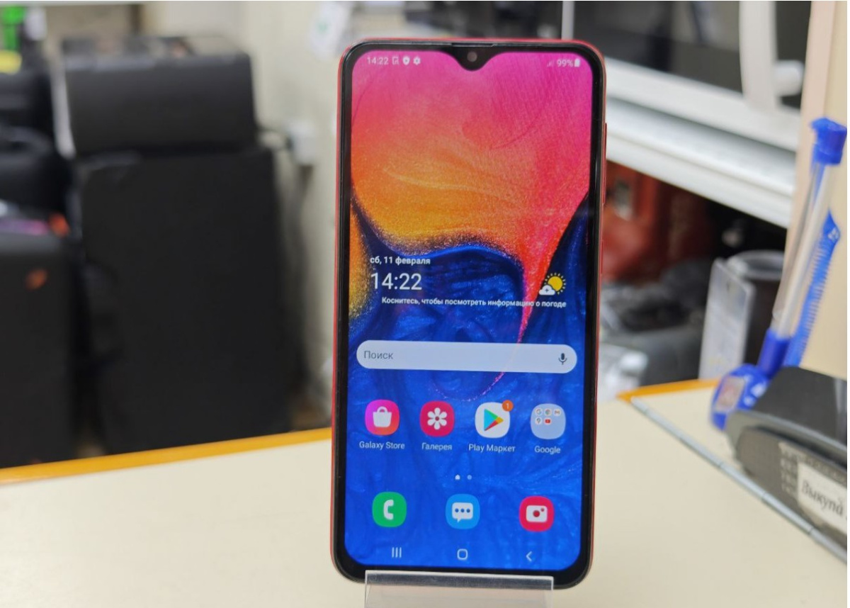 Смартфон Samsung Galaxy A10 2/32