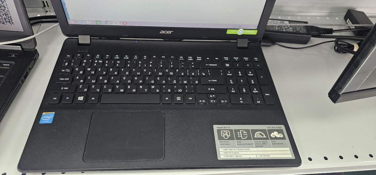 НЕТБУК Acer Acer ASPIRE ES1-132-C3LS; Celeron N3350, HD Graphics, 2 Гб, Нет