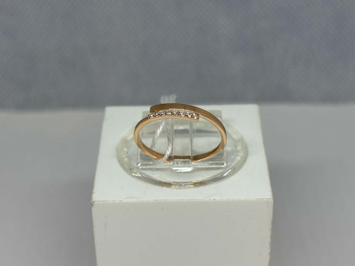 КОЛКМИ585 КОЛЬЦО С КАМНЯМИ (Au 585)