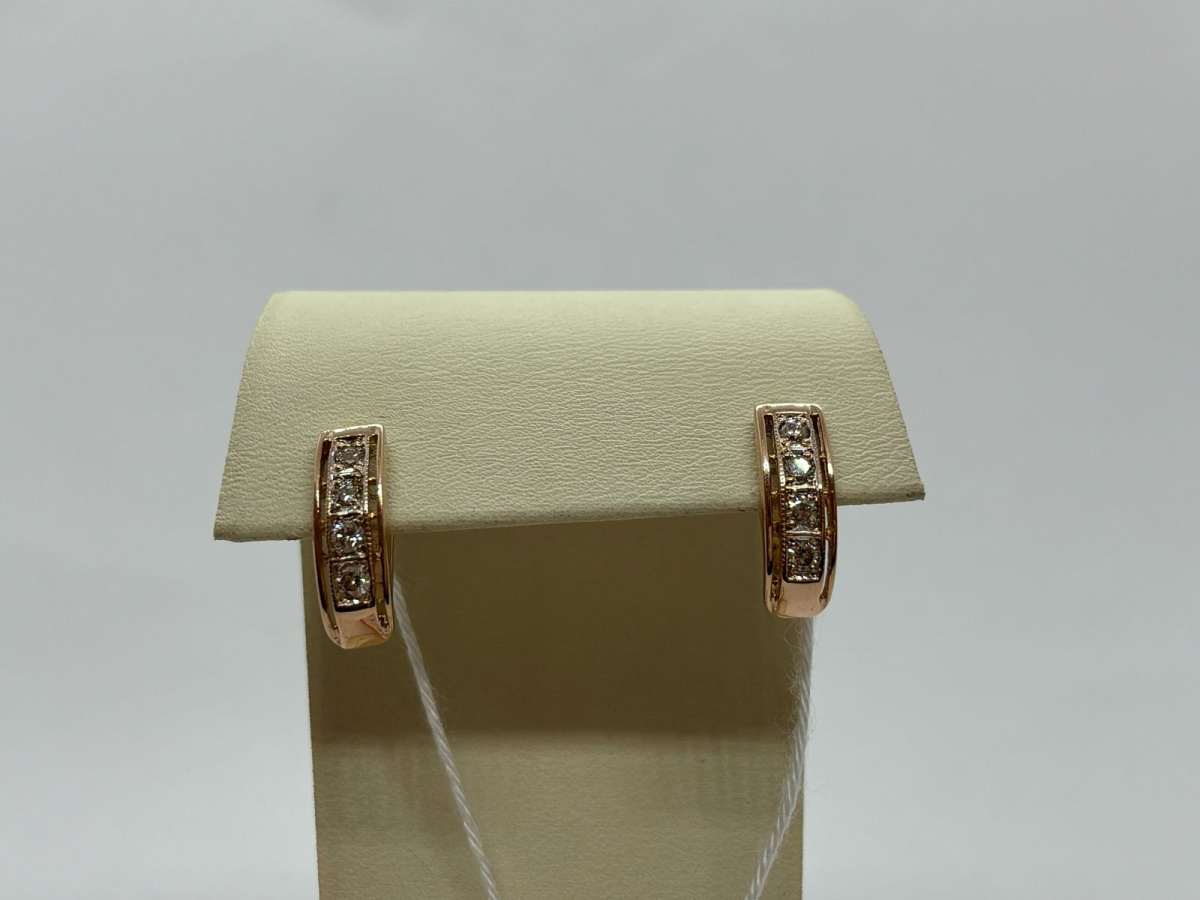 СЕРЬГИ БРИЛЛИАНТ (Au 585)