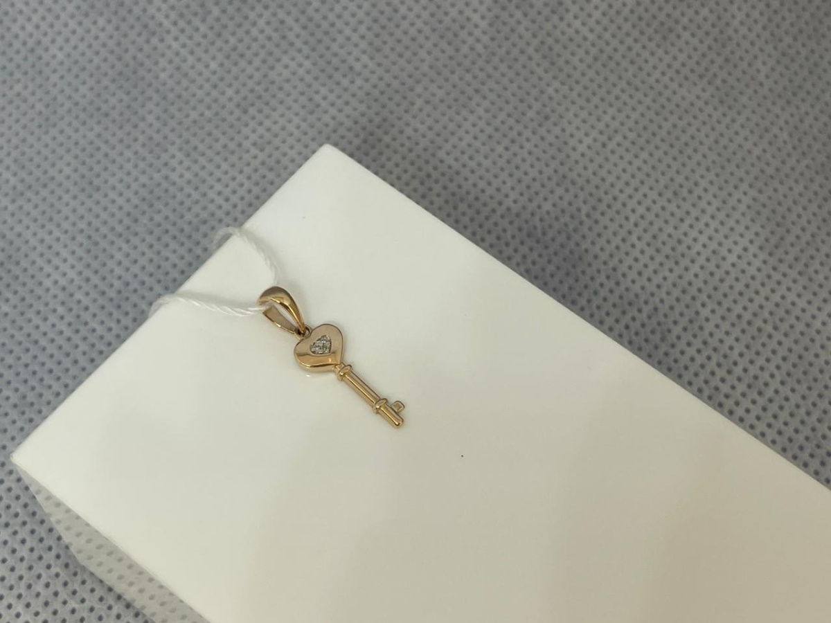 ПОДВЕСКА С КАМНЯМИ (Au 585)