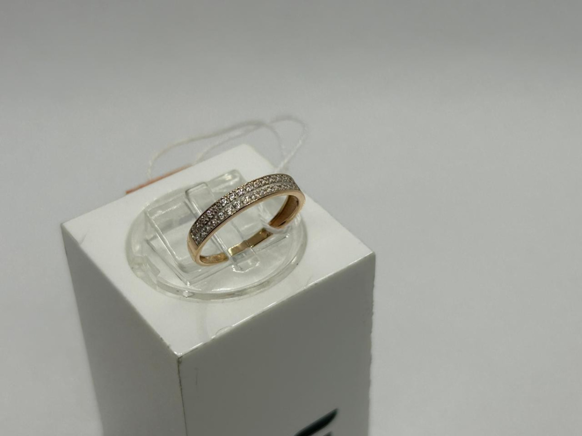 КОЛКМИ585 КОЛЬЦО С КАМНЯМИ (Au 585)