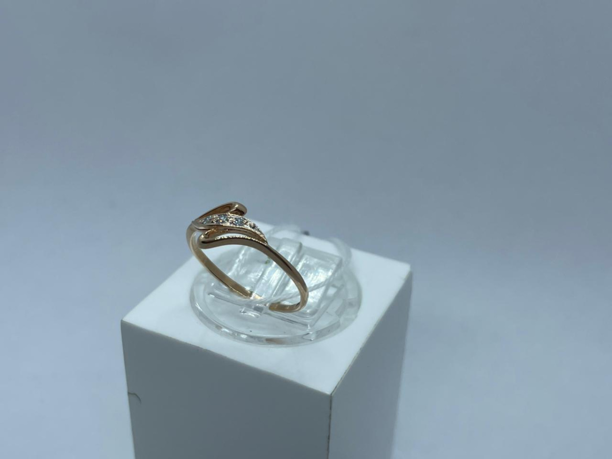 КОЛКМИ585 КОЛЬЦО С КАМНЯМИ (Au 585)
