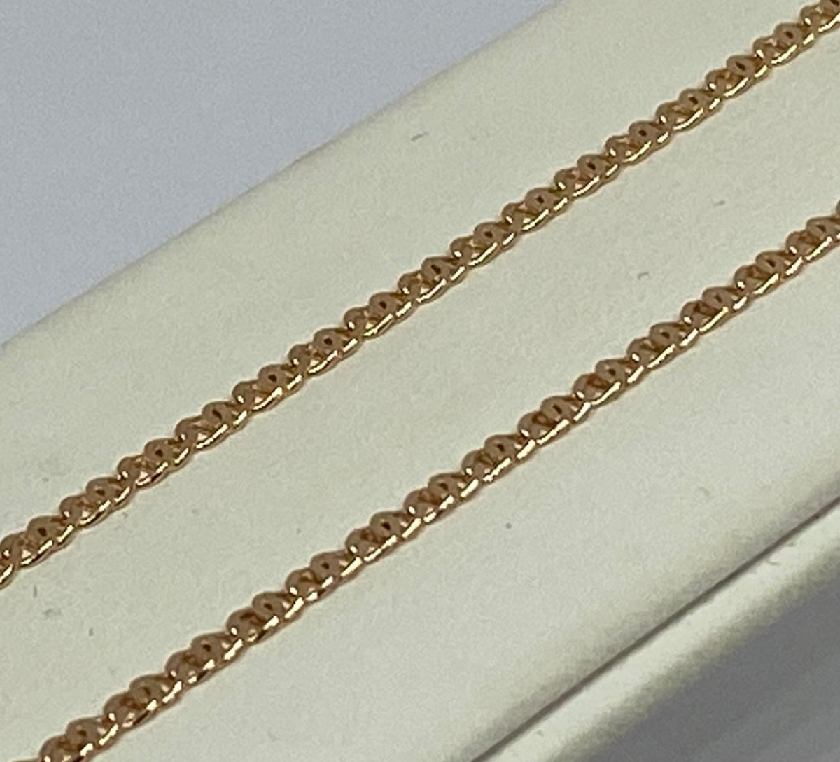 ЦЕПЬ ПОЛНОВЕСНАЯ Птичий глаз(глаз пантеры) (Au 585)