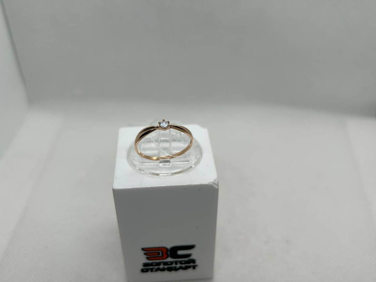 КОЛЬЦО С КАМНЕМ (Au 585)