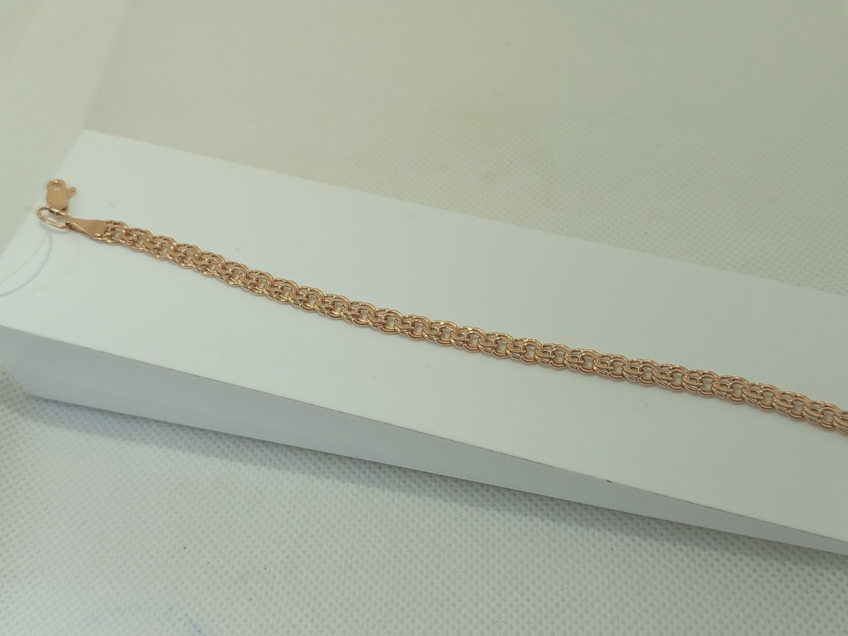 670007022 БРАСЛЕТ ПУСТОТЕЛЫЙ (Au 585)