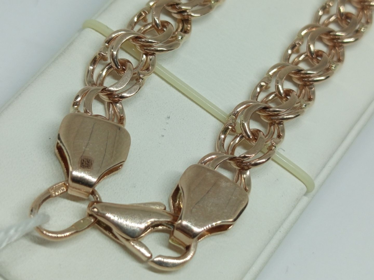 ЦЛБС585 ЦЕПЬ ПОЛНОВЕСНАЯ Бисмарк (Au 585)