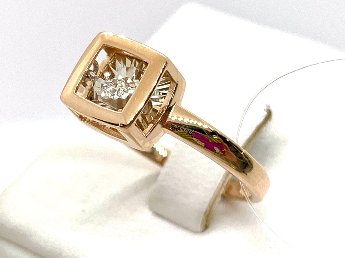 КОЛЬЦО БРИЛЛИАНТ (Au 585)