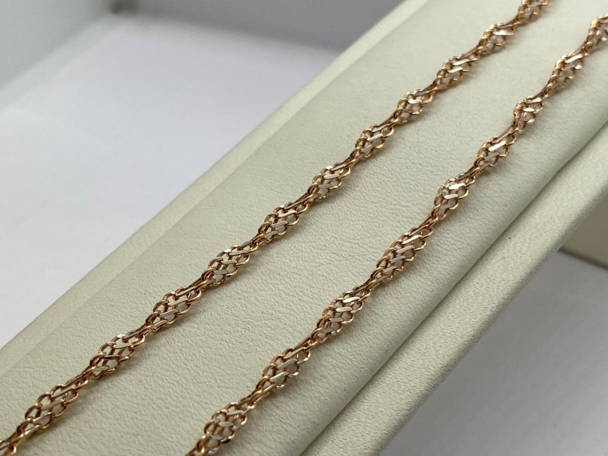 ЦПФЗ585 ЦЕПЬ ПУСТОТЕЛАЯ Фантазия (Au 585)