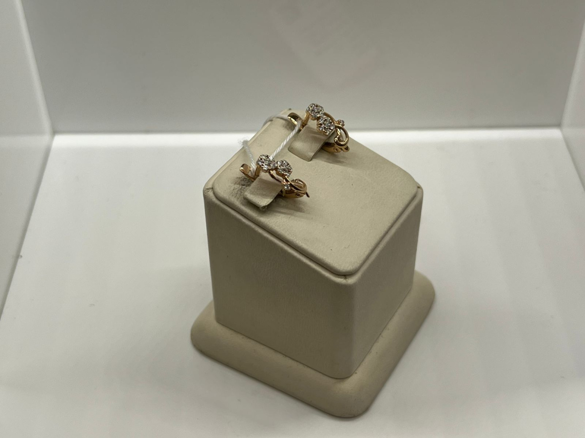 СКМИ585 СЕРЬГИ С КАМНЯМИ (Au 585) СКМИ585 СЕРЬГИ С КАМНЯМИ (Au 585)