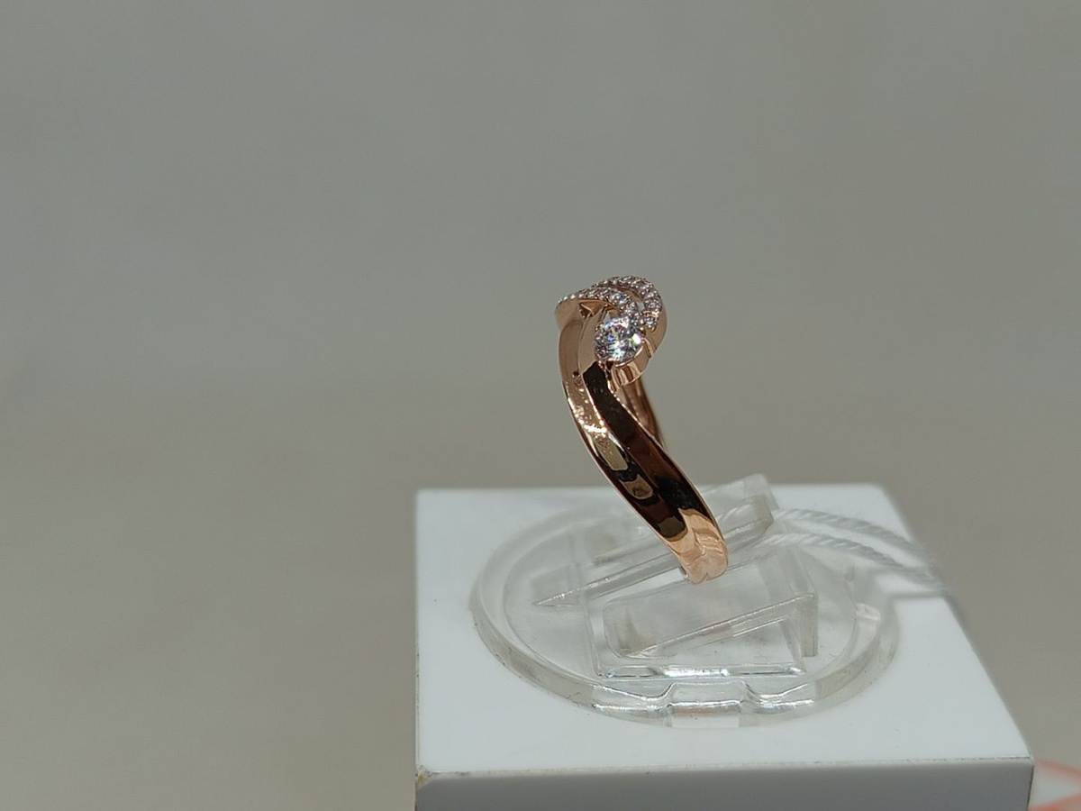 КОЛКМИ585 КОЛЬЦО С КАМНЯМИ (Au 585)