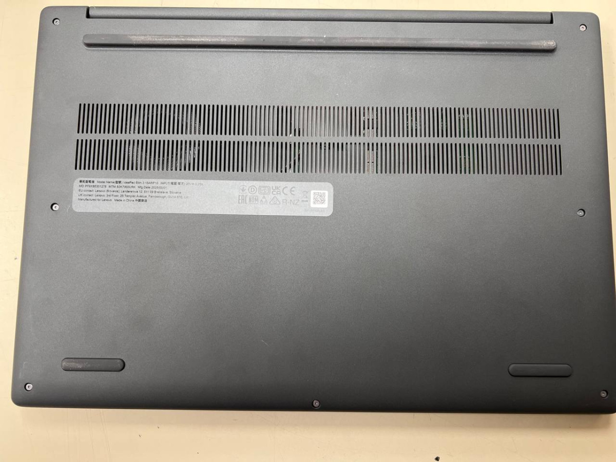 Ноутбук Lenovo Ideapad Slim 3; Ryzen 5 7535HS, HD Graphics, 16 Гб, 512 GB, Нет