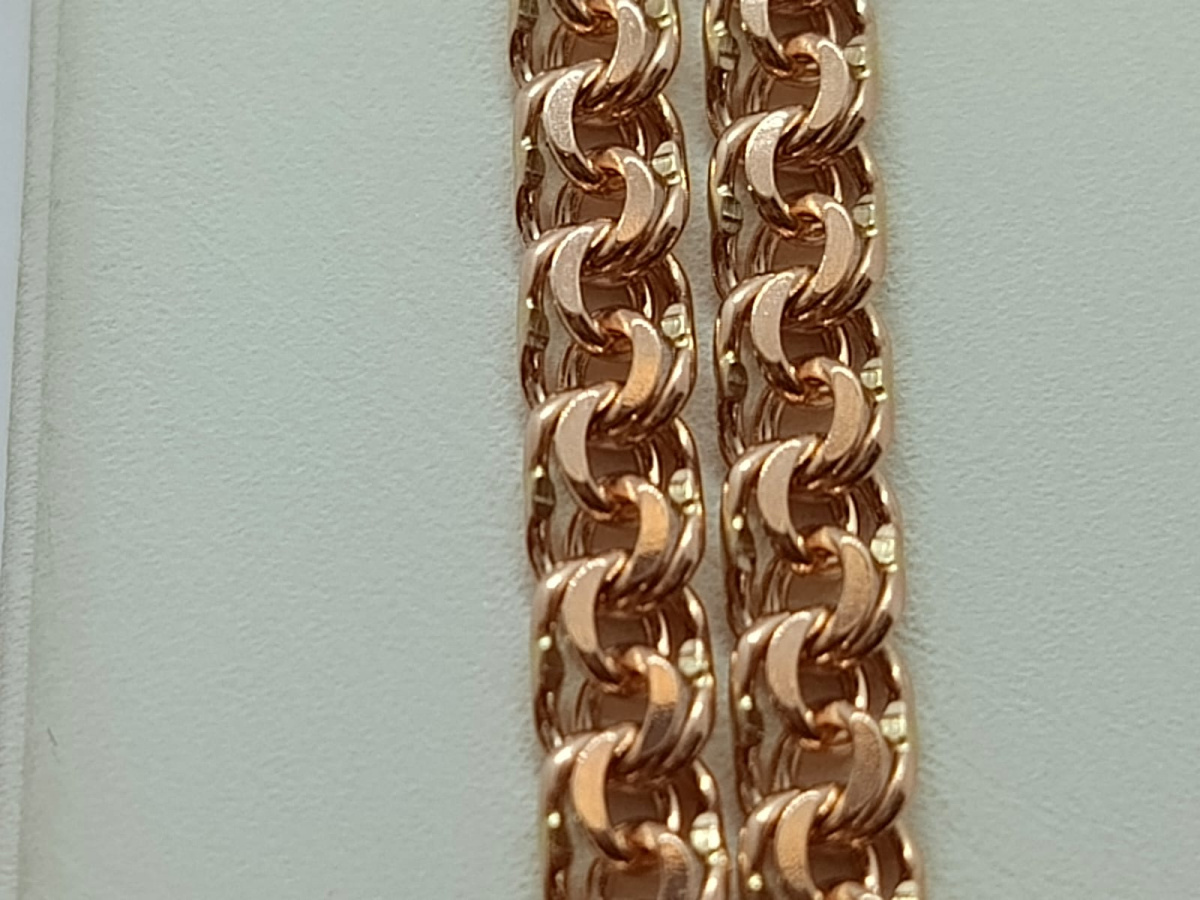 ЦЕПЬ ПОЛНОВЕСНАЯ Бисмарк (Au 585)