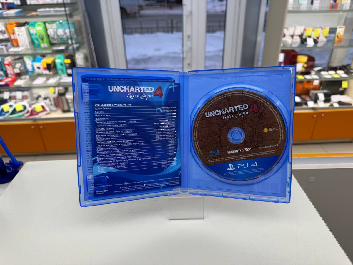Игра Playstation 4 Uncharted: Путь вора