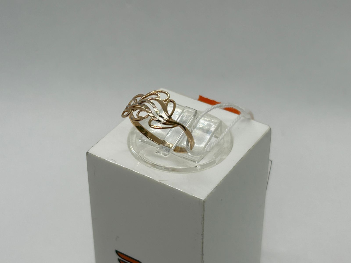 КОЛБКМ585 КОЛЬЦО БЕЗ КАМНЯ (Au 585)