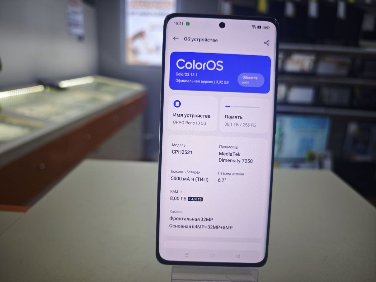 Смартфон Oppo Reno 10 8/256