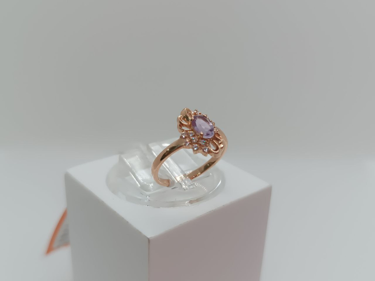 КОЛКМИ585 КОЛЬЦО С КАМНЯМИ (Au 585) КОЛКМИ585 КОЛЬЦО С КАМНЯМИ (Au 585)