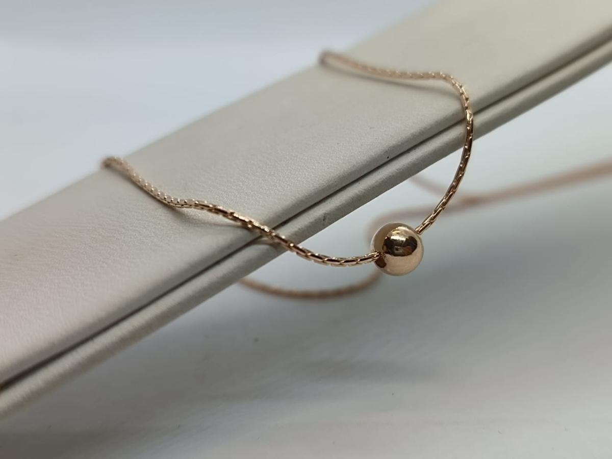 КОЛЬЕ БЕЗ КАМНЯ Au 585