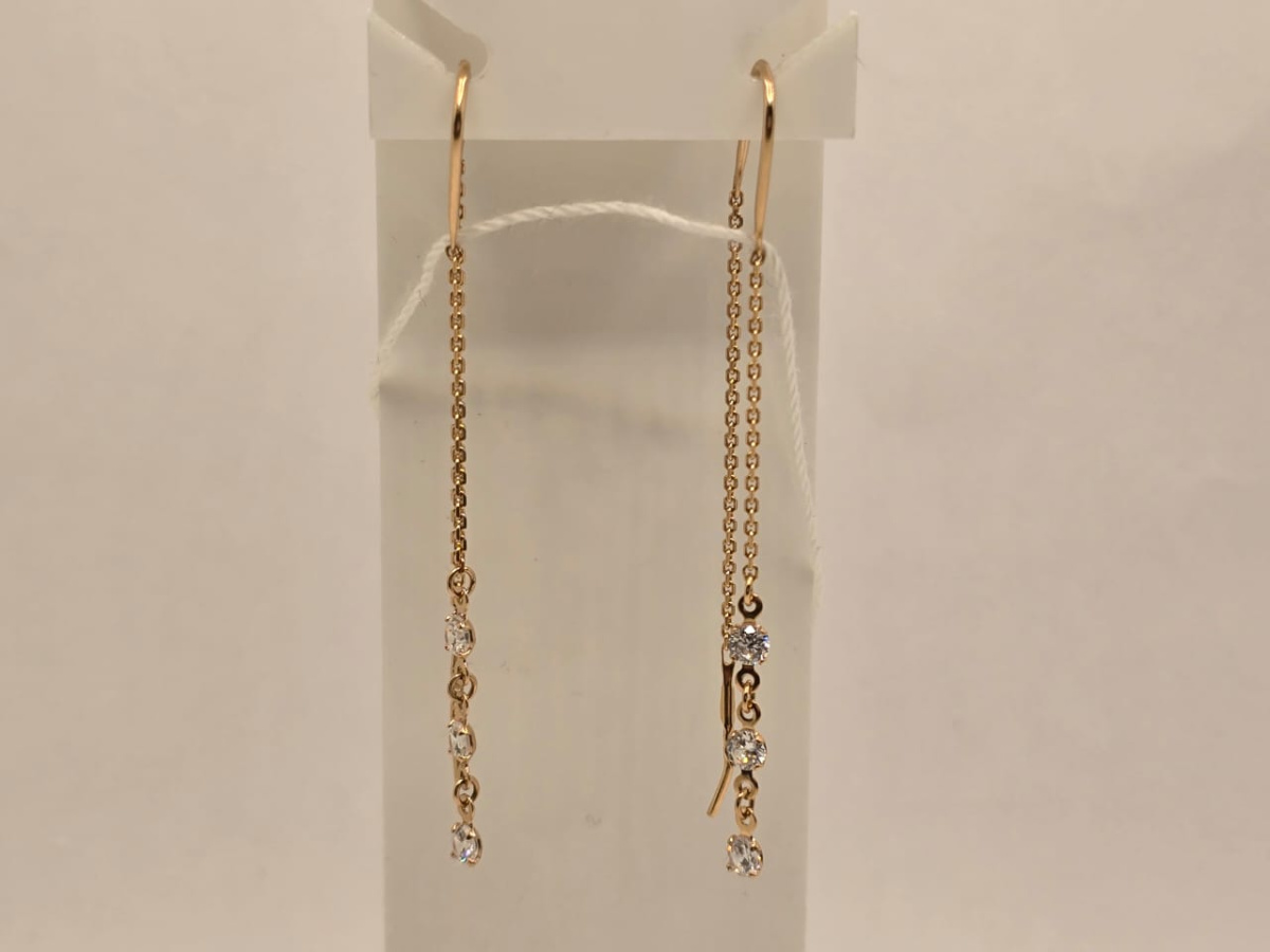 СЕРЬГИ ПРОДЕВКИ (Au 585)