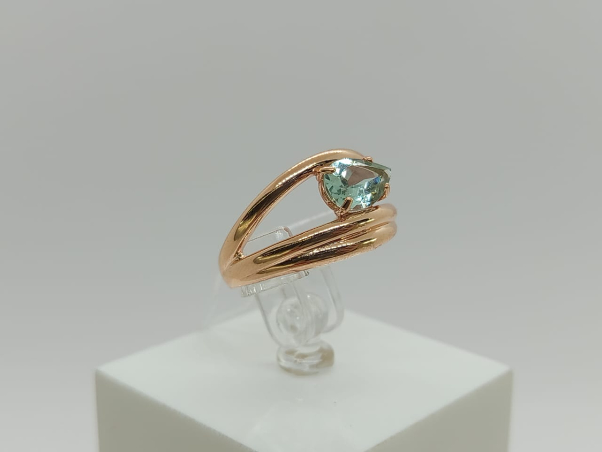 КОЛЬЦО С КАМНЕМ (Au 585)