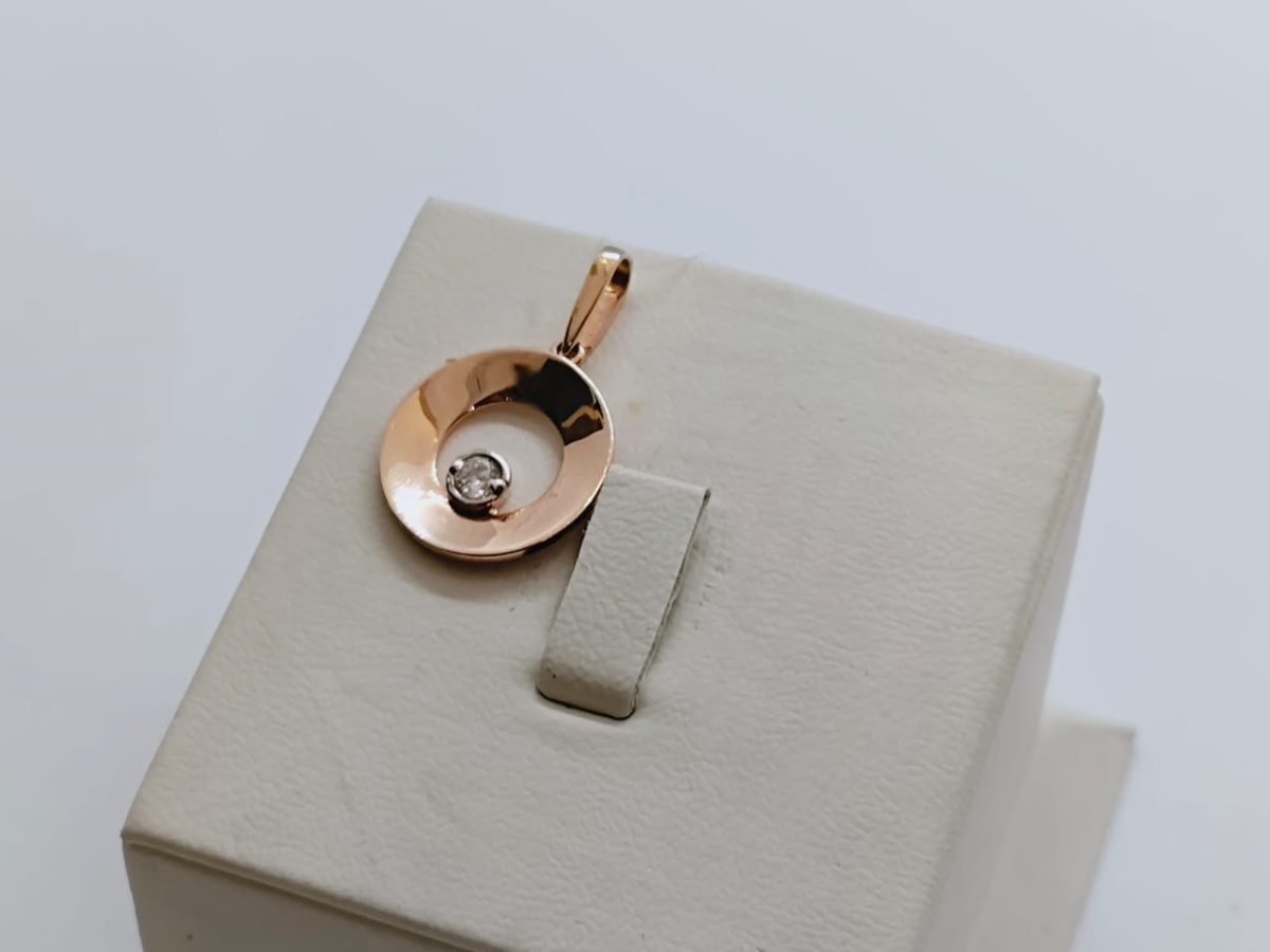 ПОДВЕСКА С КАМНЕМ (Au 585)