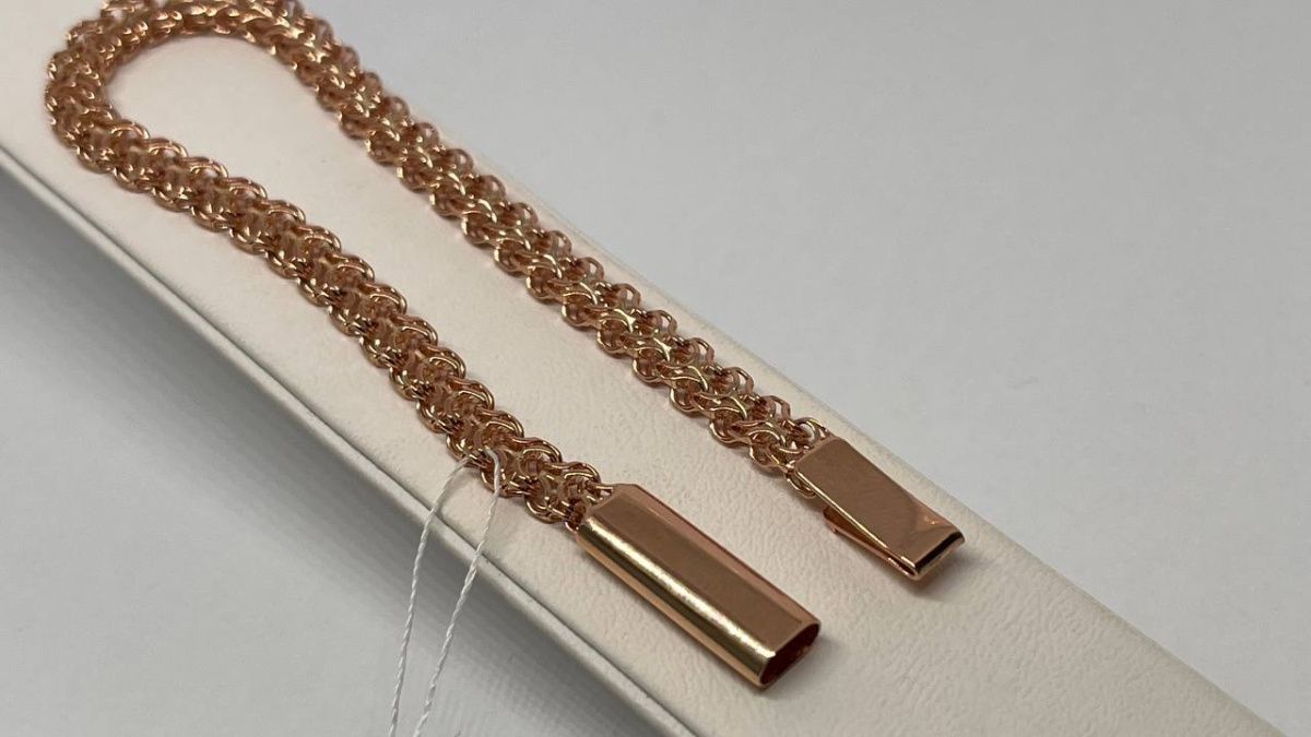 БРАСЛЕТ ПОЛНОВЕСНЫЙ Рамзес (Au 585)