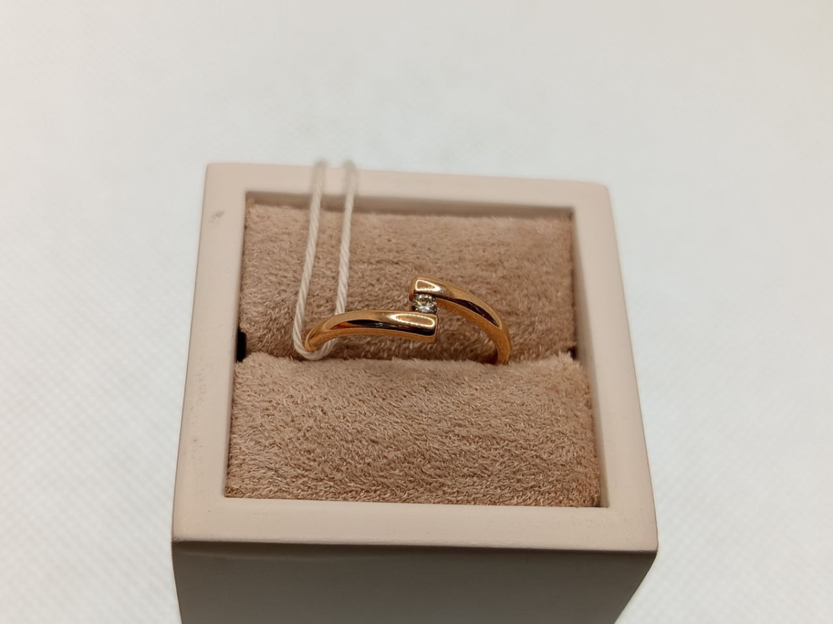 КОЛЬЦО БРИЛЛИАНТ Au 585