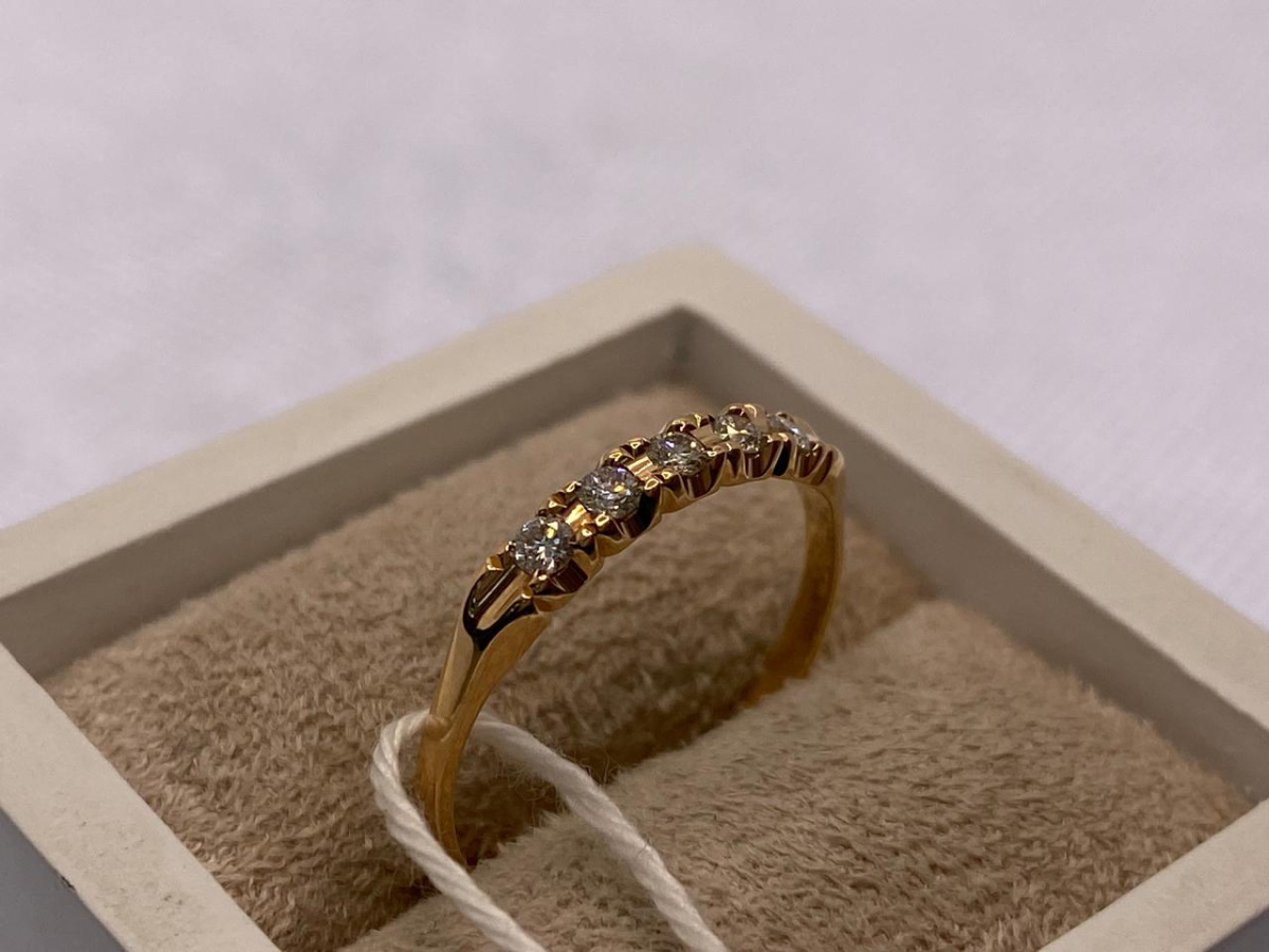 КОЛЬЦО БРИЛЛИАНТ Au 585