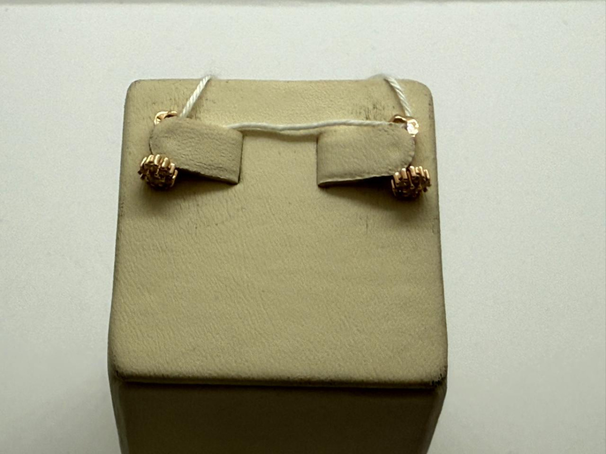 СПУС585 СЕРЬГИ ПУСЕТЫ (Au 585) СПУС585 СЕРЬГИ ПУСЕТЫ (Au 585)