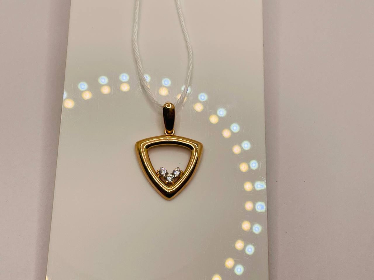 ПОДВЕСКА С КАМНЯМИ (Au 585)