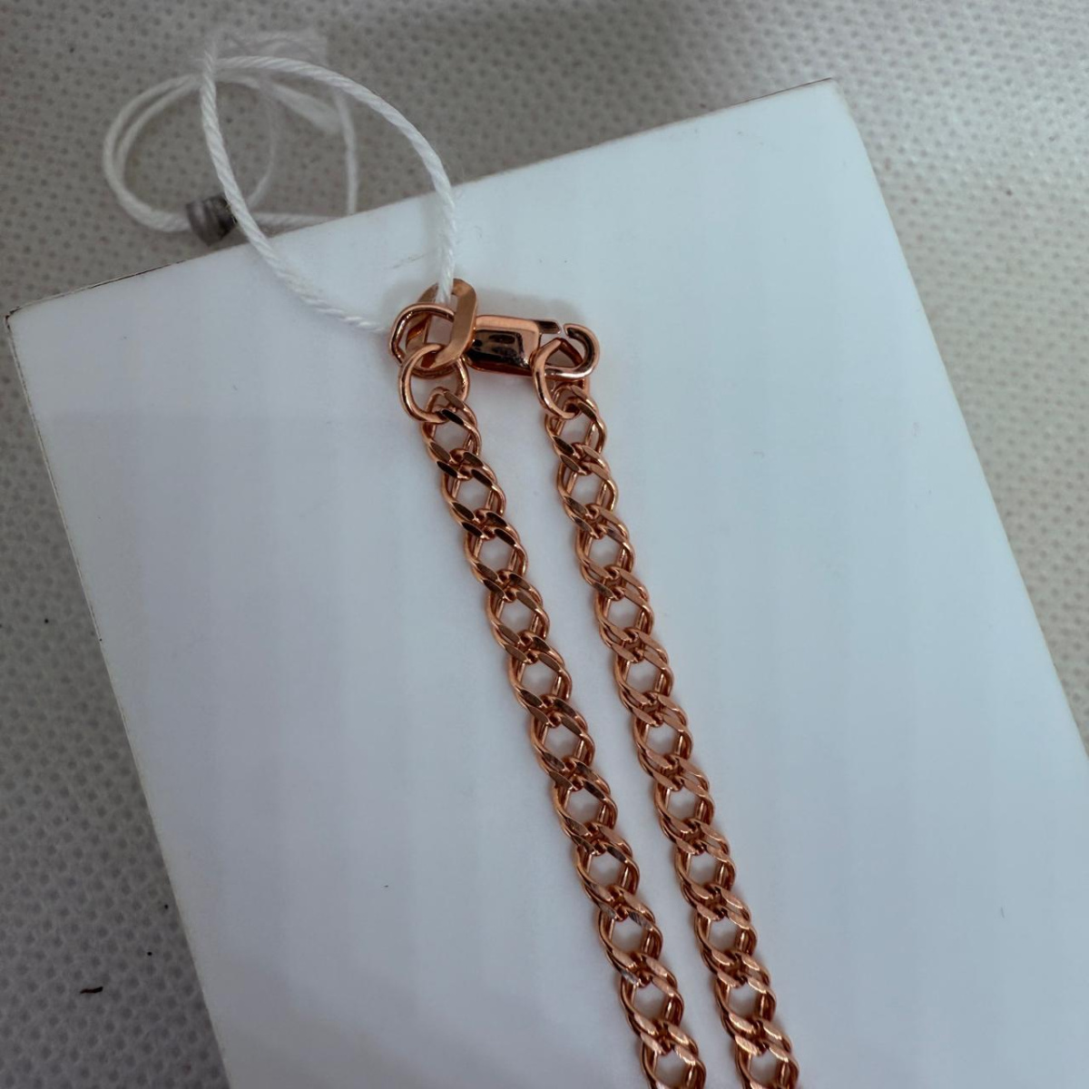 ЦЛР2585 ЦЕПЬ ПОЛНОВЕСНАЯ Ромб двойной (Au 585)