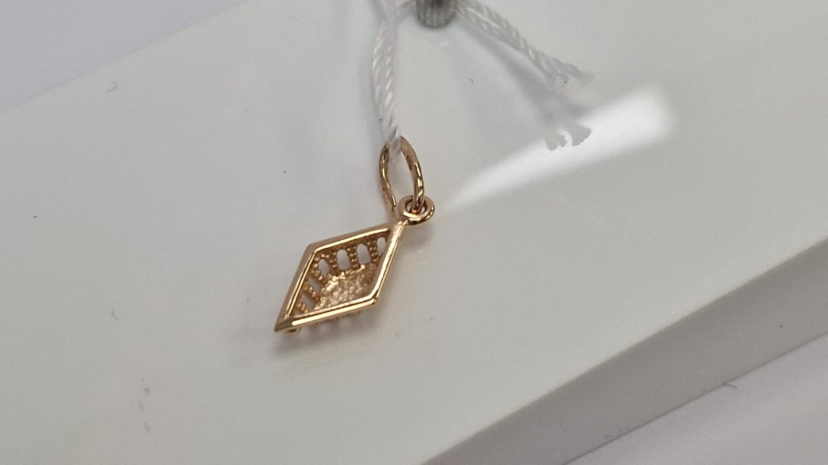 ПОДВЕСКА БЕЗ КАМНЯ Au 585