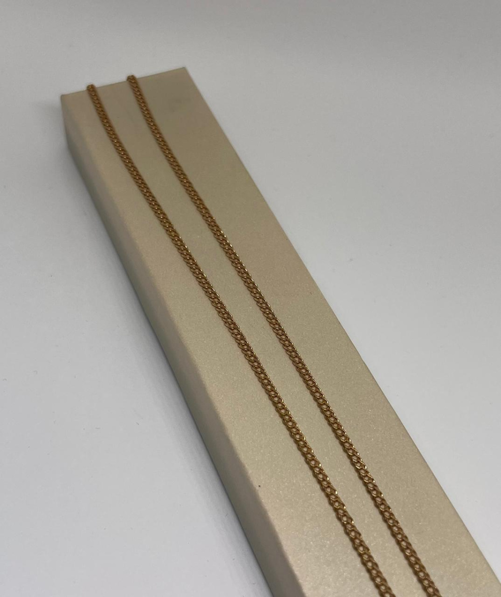 ЦЕПЬ ПОЛНОВЕСНАЯ Ромб двойной (Au 585)