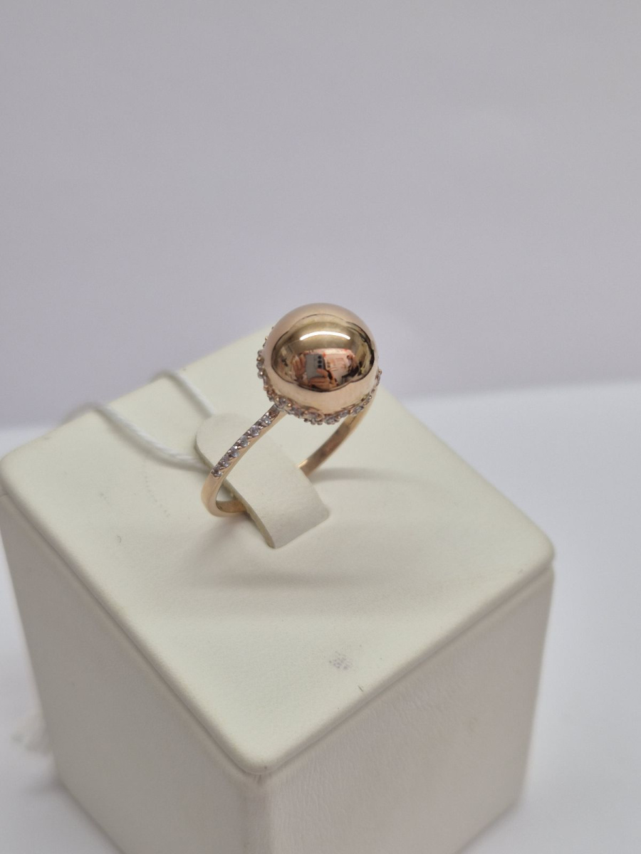 КОЛКМИ585 КОЛЬЦО С КАМНЯМИ (Au 585)