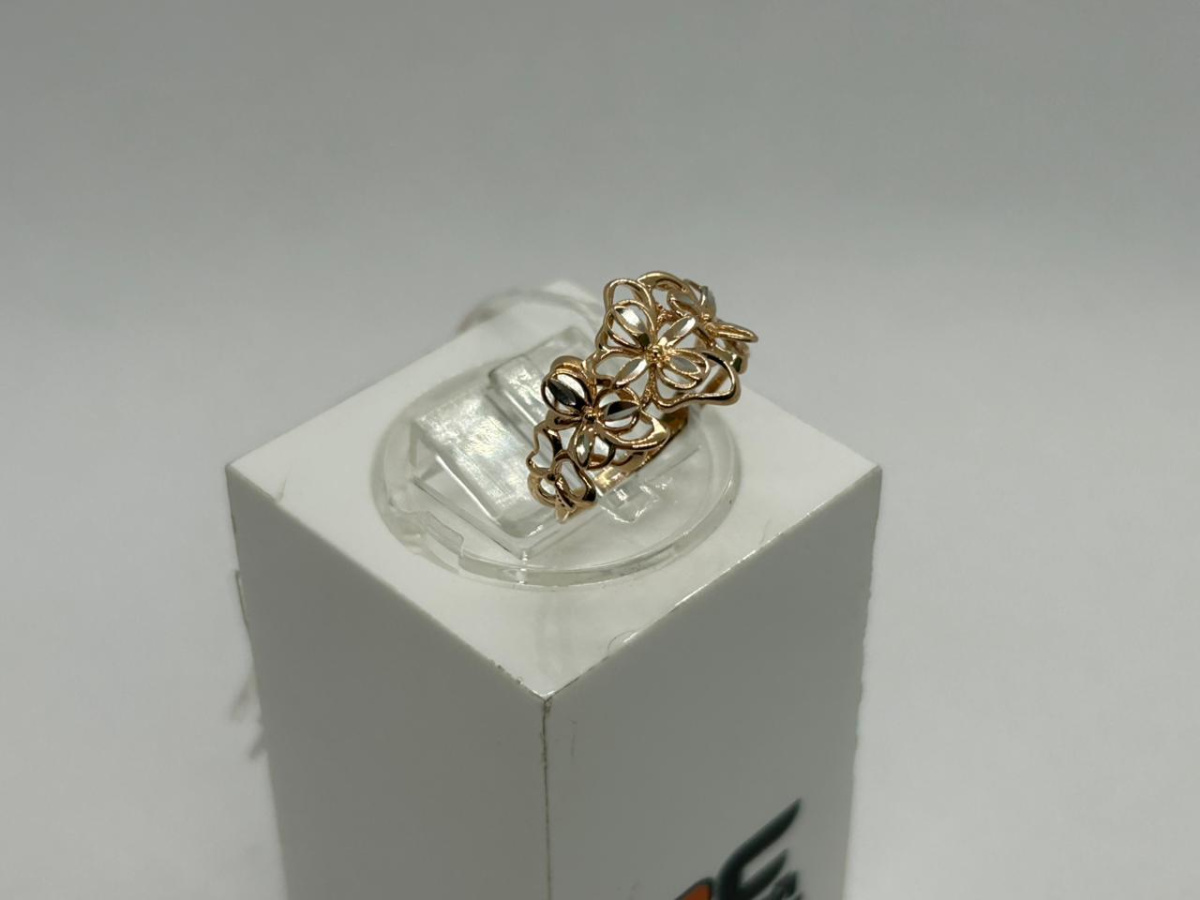 КОЛБКМ585 КОЛЬЦО БЕЗ КАМНЯ (Au 585)