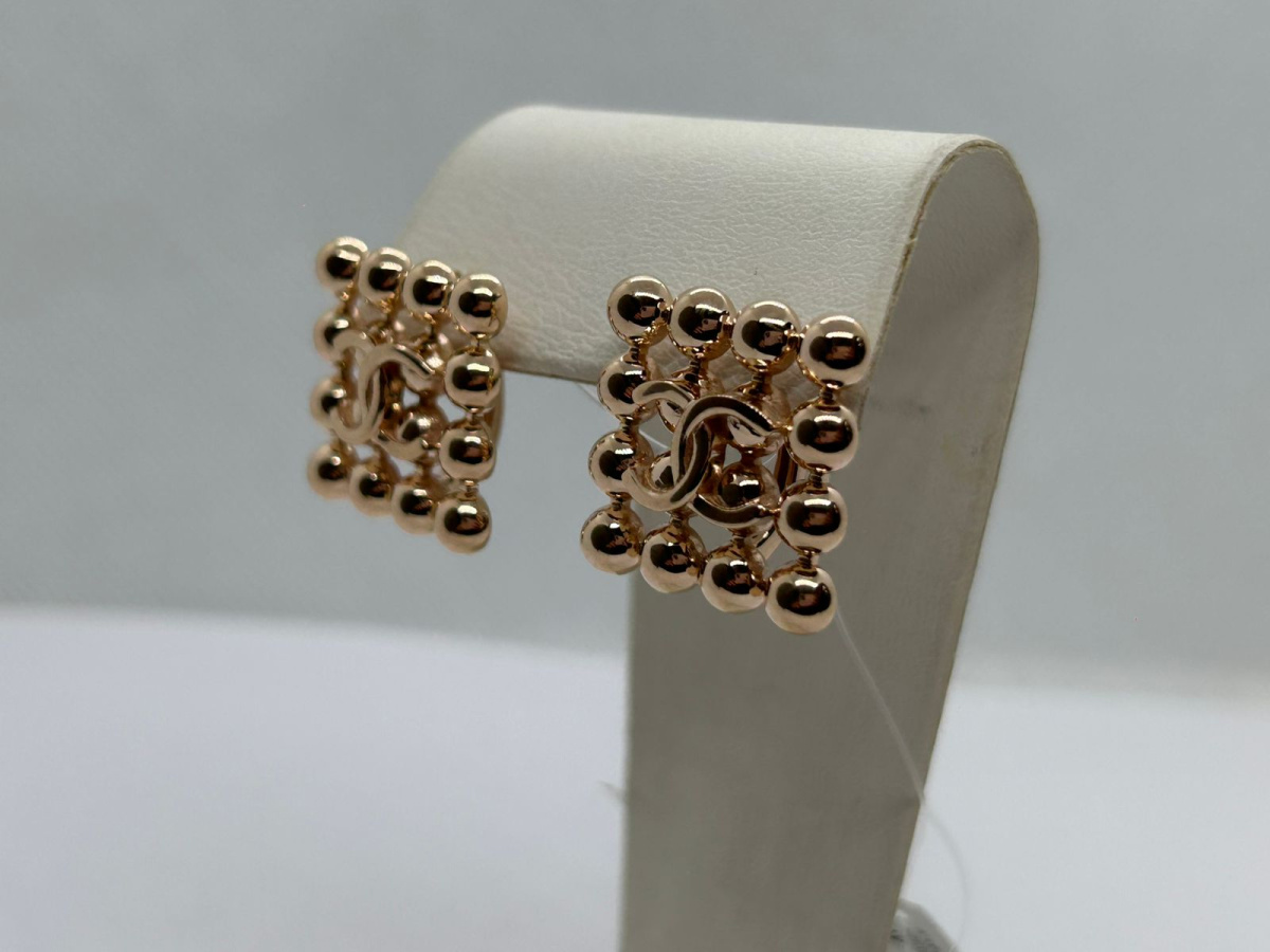 СЕРЬГИ БЕЗ КАМНЯ (Au 585)