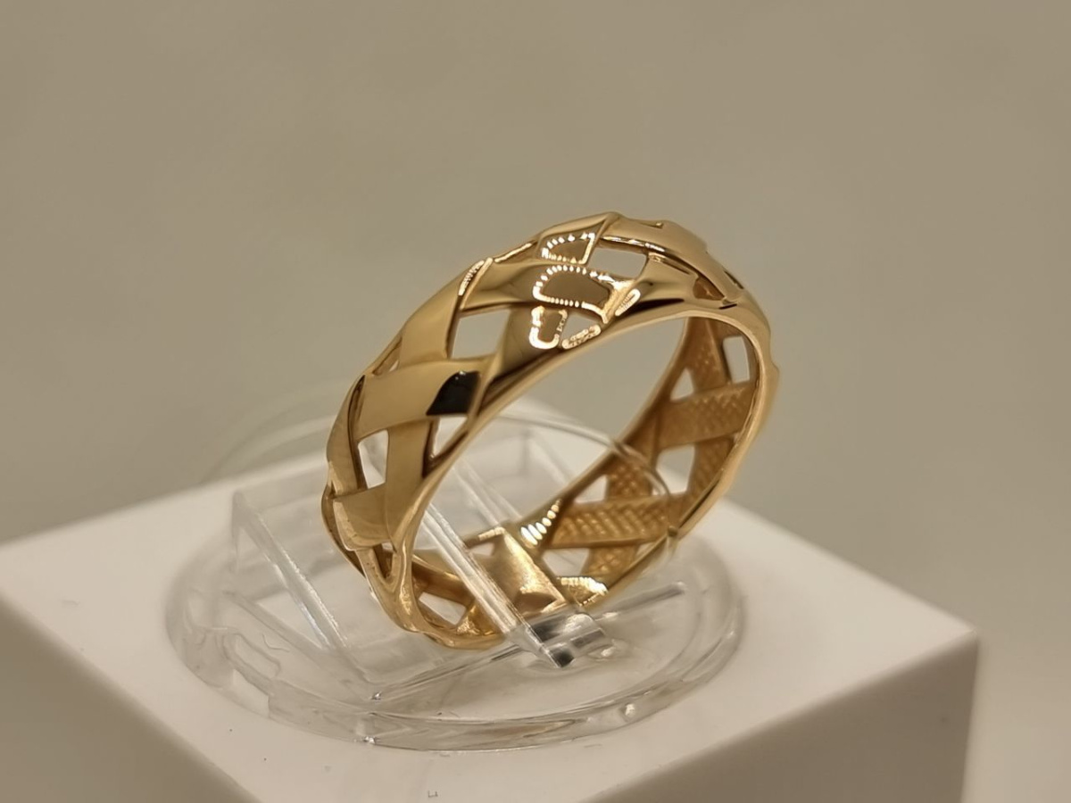КОЛЬЦО БЕЗ КАМНЯ (Au 585)