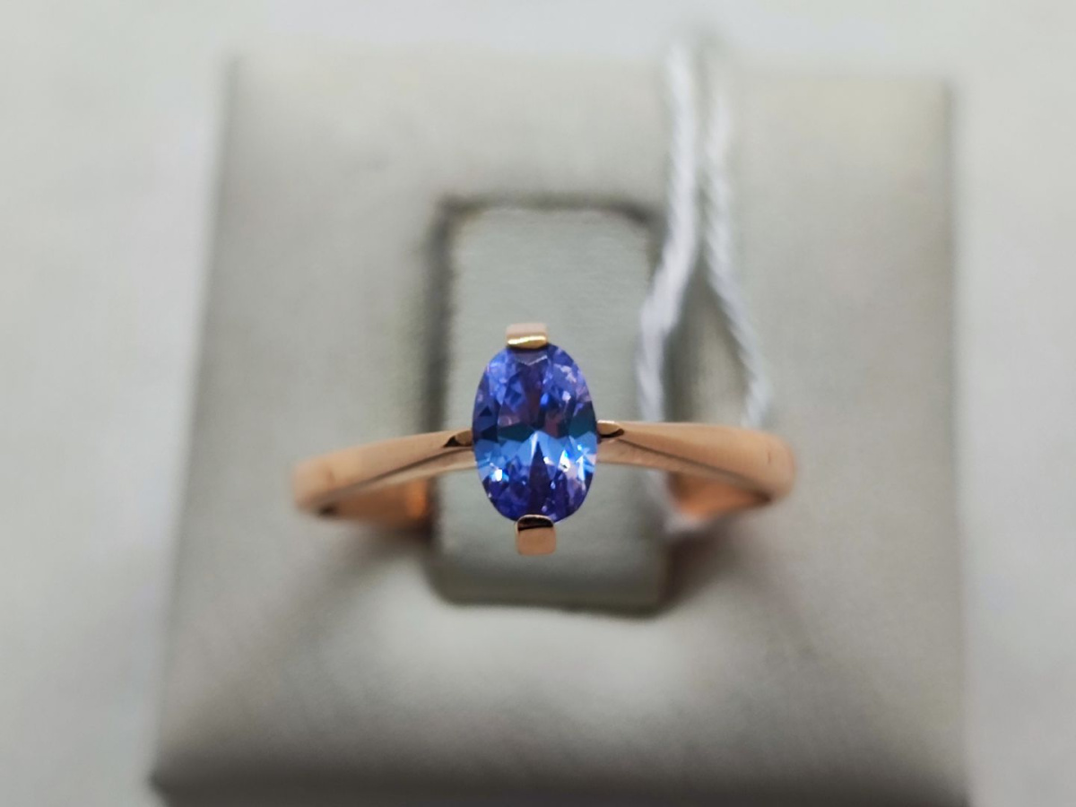 КОЛЬЦО С КАМНЕМ (Au 585)